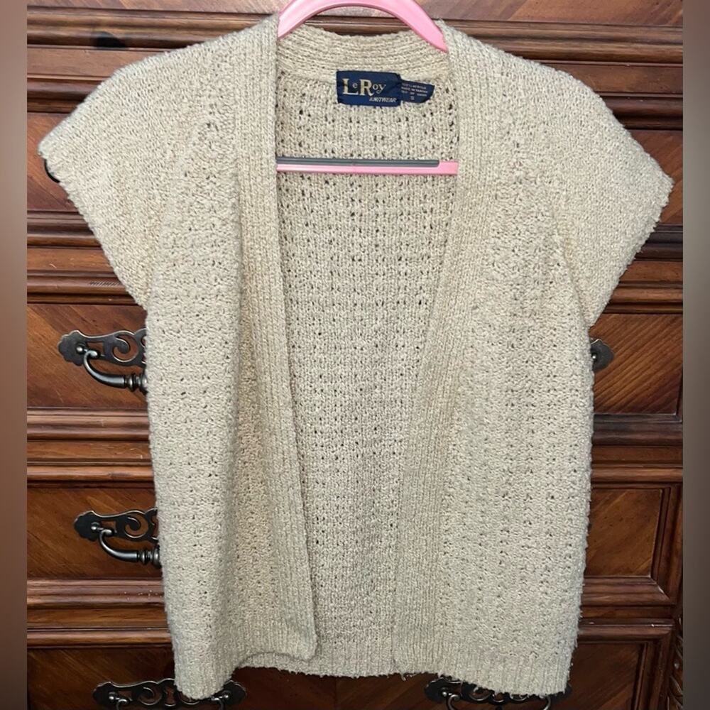 Vintage LeRoy Knitwear Sweater 18-20” P2P